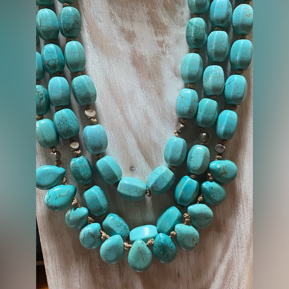 Silpada Turquoise Beaded Necklace